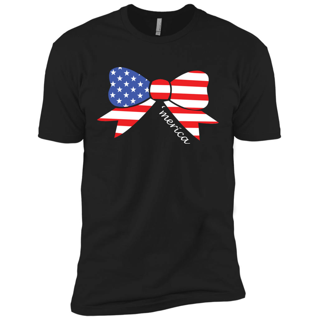 america bow graphic patriotic 'merica T-Shirt