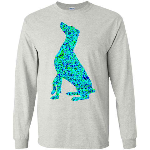 doberman pixel silhouette T-Shirt