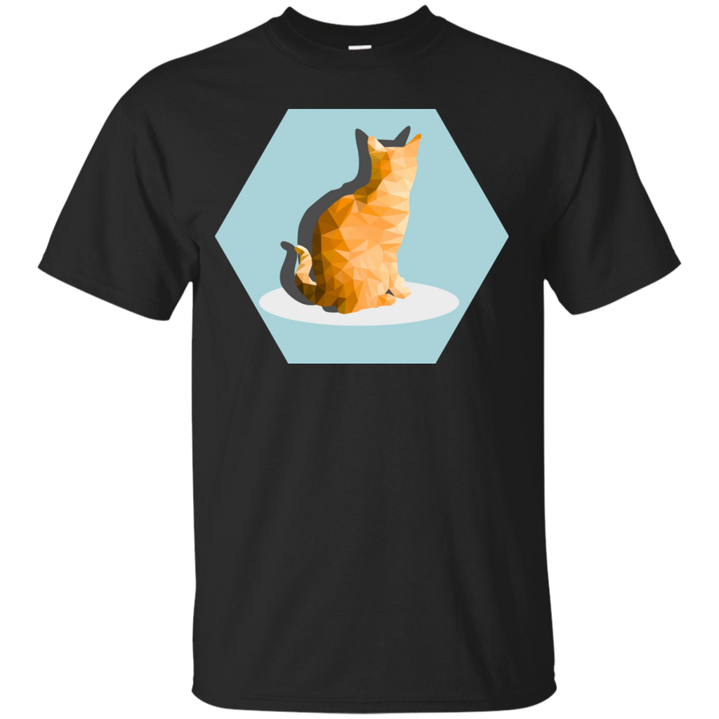 behind yellow cat T-Shirt