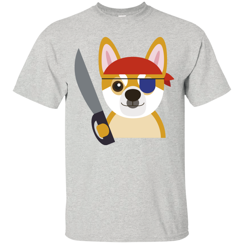 captain pirate shiba T-Shirt