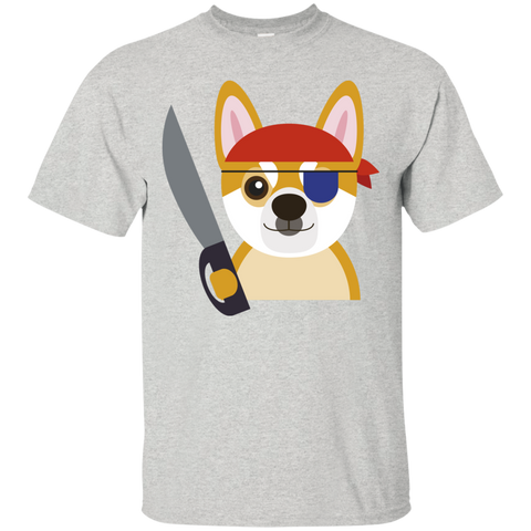 captain pirate shiba T-Shirt