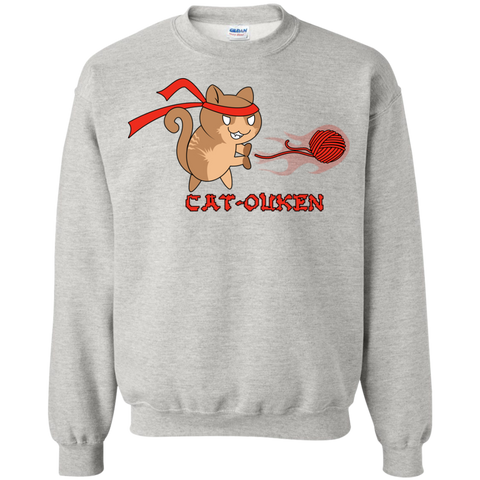 cat-ouken (with text) sweatshirt T-Shirt