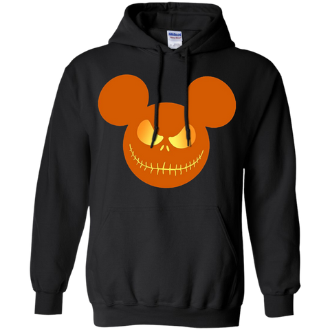 funny mickey halloween Pullover Hoodie 8 oz