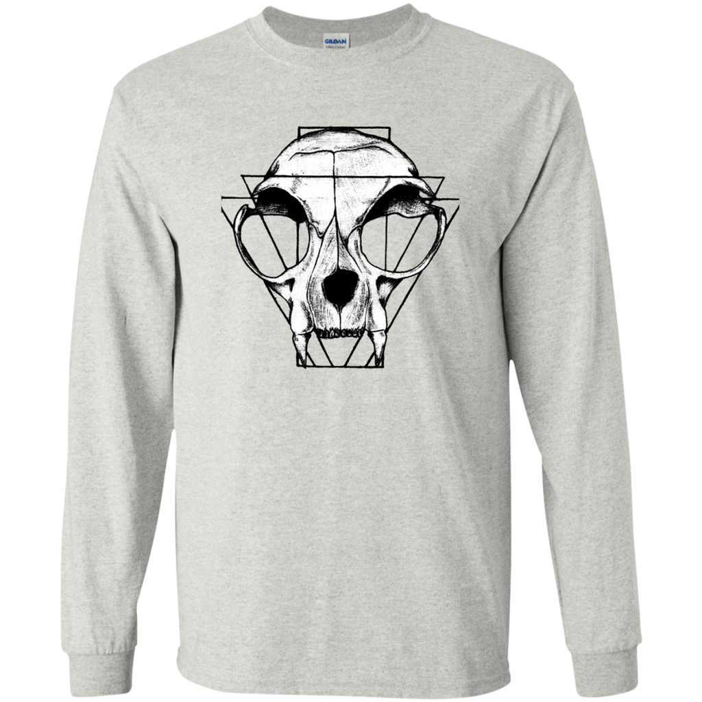 cat skull t- T-Shirt