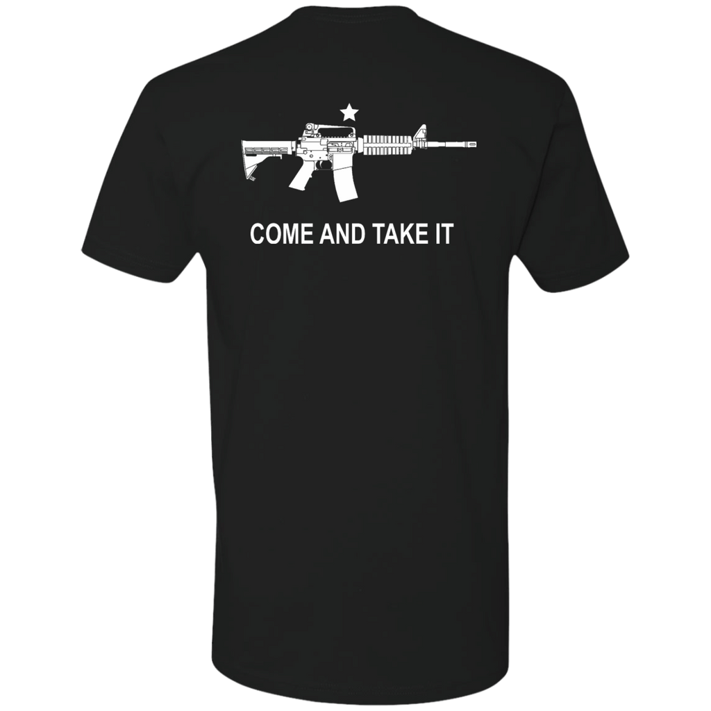 black ar-15 come and take it T-Shirt