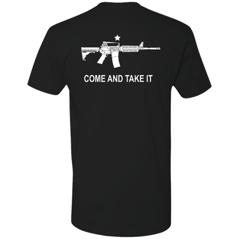 black ar-15 come and take it T-Shirt