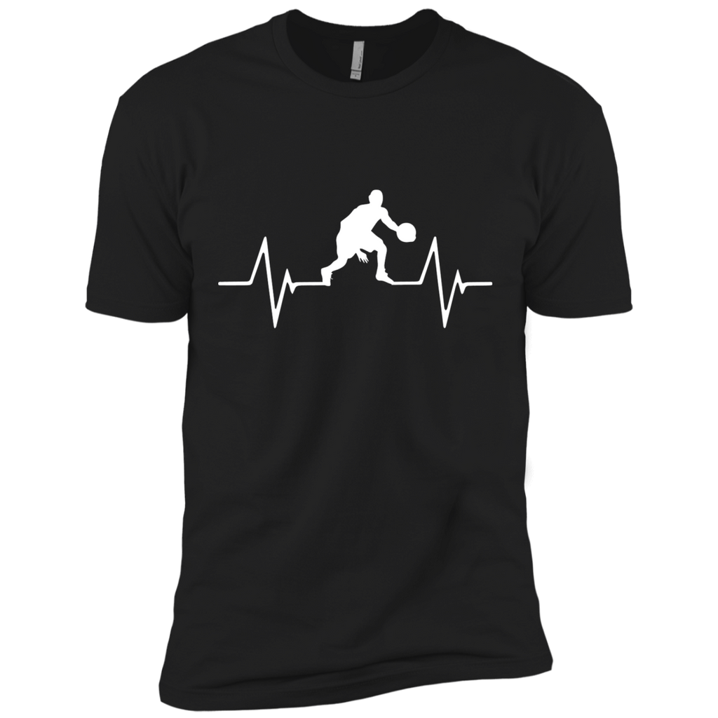 basketball heartbeat love T-Shirt