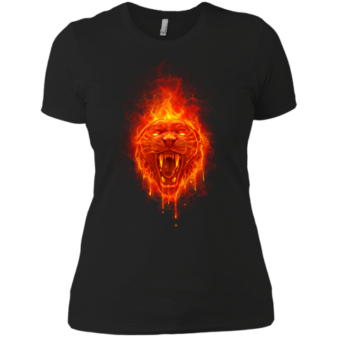 flaming cat t- T-Shirt