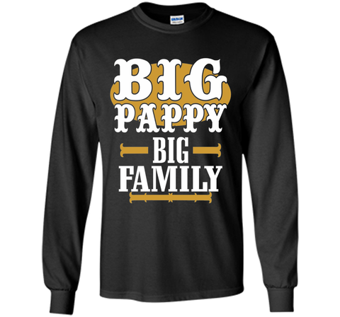 Mens Big Pappy Big Family Father's Day T shirt Gift