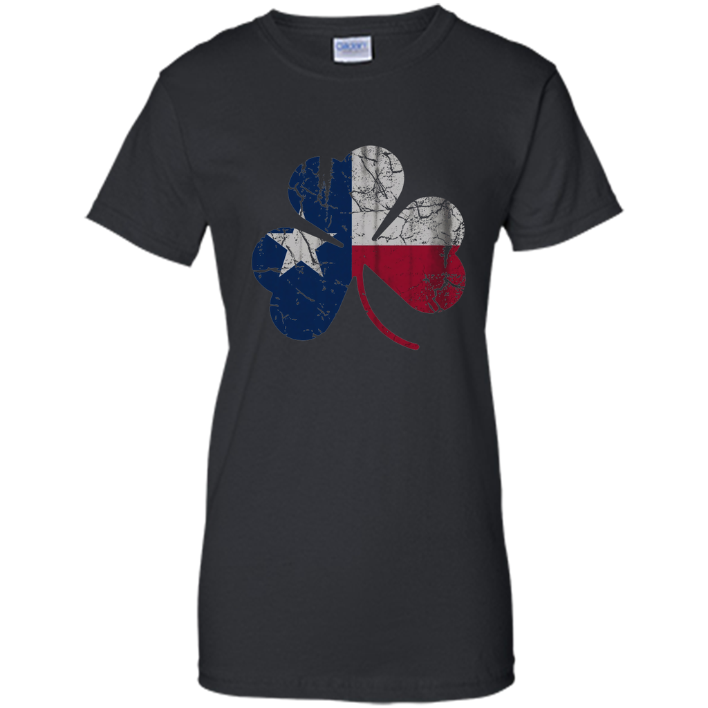 Irish Flag of Texas Shamrock Shirt