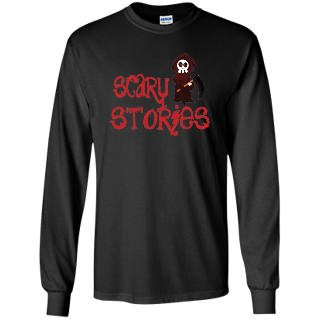 Death and scary stories halloween LS Ultra Cotton Tshirt