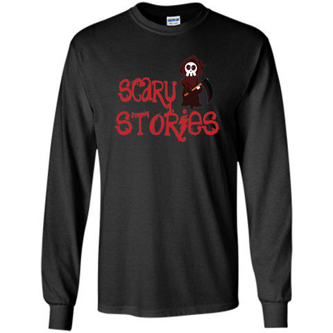 Death and scary stories halloween LS Ultra Cotton Tshirt