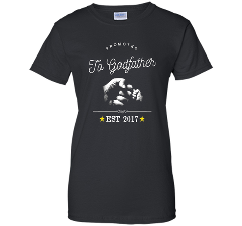 Promoted to Godfather TShirt New To Be Expecting Top Retro