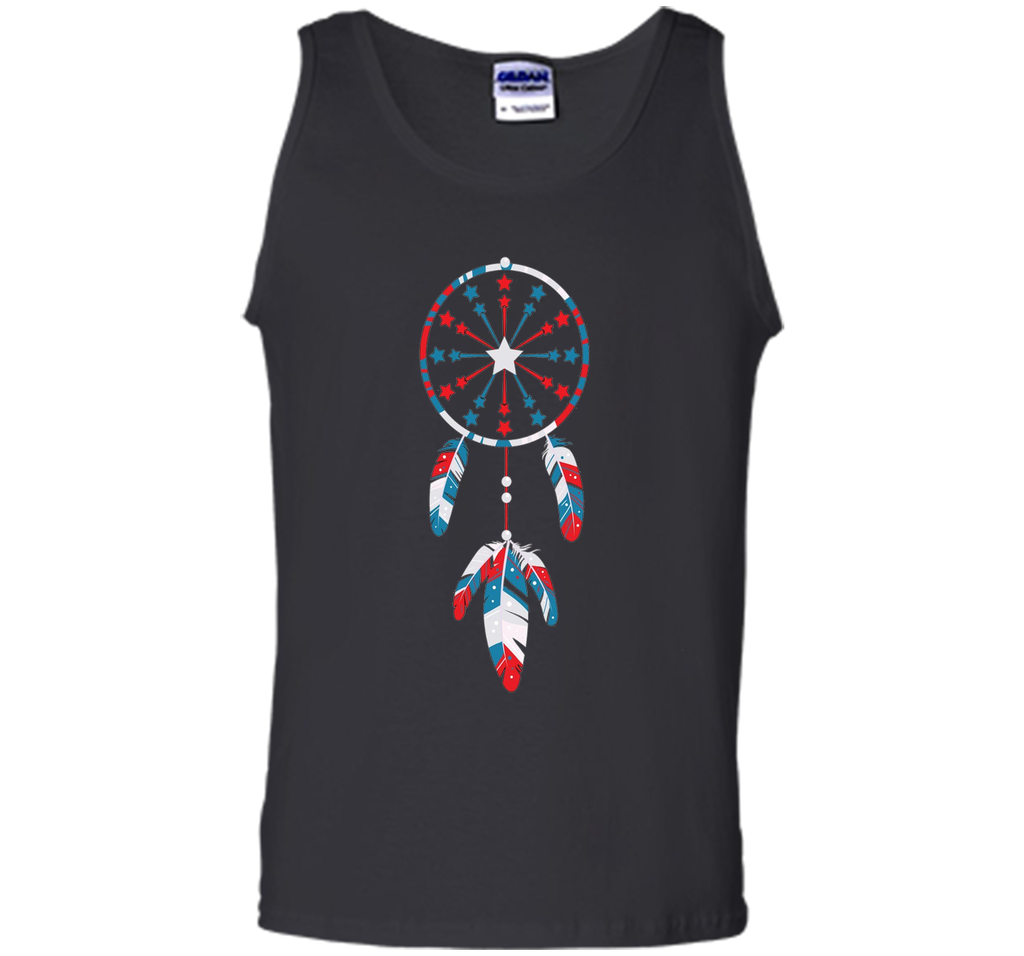 Dream Catcher 4TH Of July  Tshirt Red White And Blue