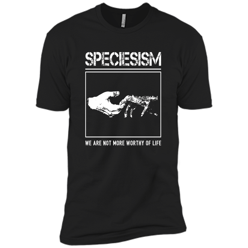SPECIESISM vegan animal rights t- shirt