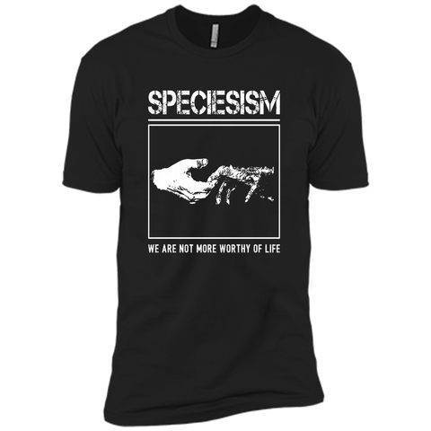 SPECIESISM vegan animal rights t- shirt