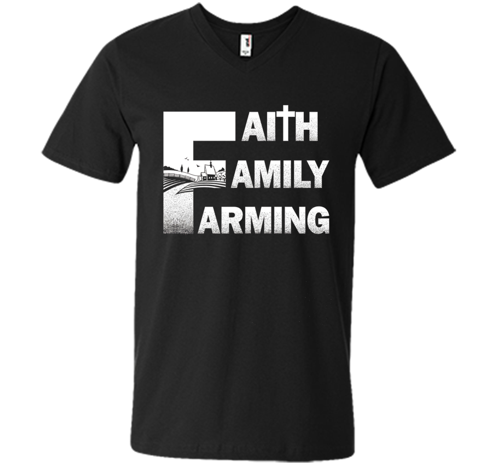 Faith Family Farming Farmer Shirt