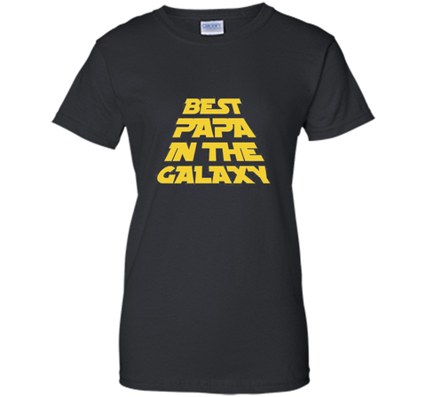 Star Wars Rebel Logo Best Papa in the Galaxy Graphic T-Shirt