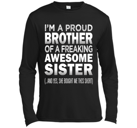 Proud Brother of Freaking Awesome Sister Funny Brother Gift