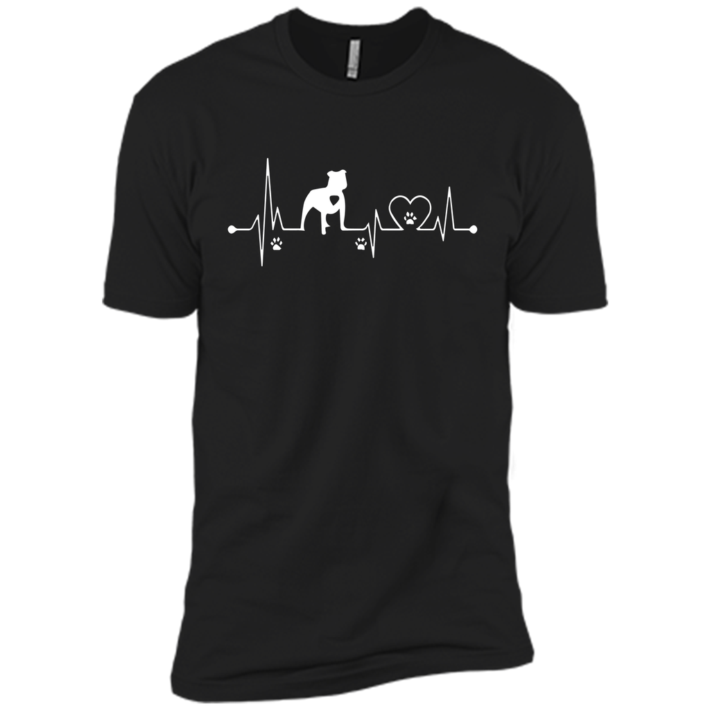 Heartbeat Dog All Pitbull T-shirt Birthday Gift