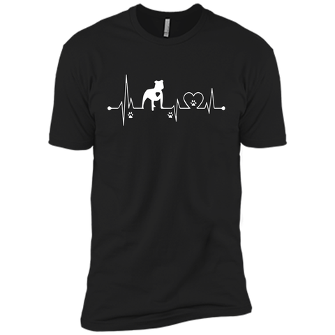 Heartbeat Dog All Pitbull T-shirt Birthday Gift