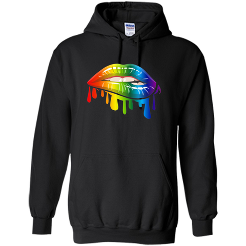 Lgbt Gay Homosexual Lesbian Rainbow Lips Pride T-Shirt
