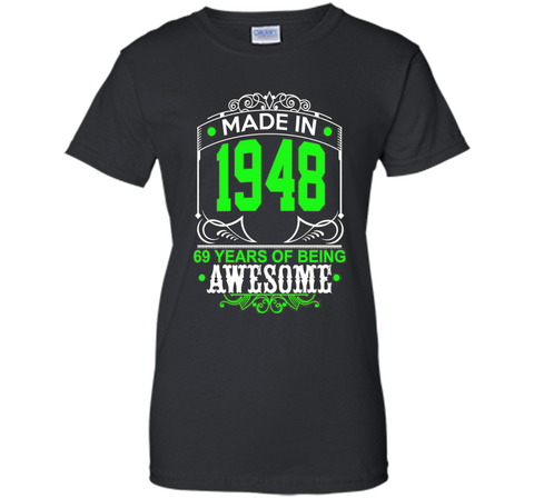 Cool Birthday T-Shirt For 69 Years Old. Best Gift From Child