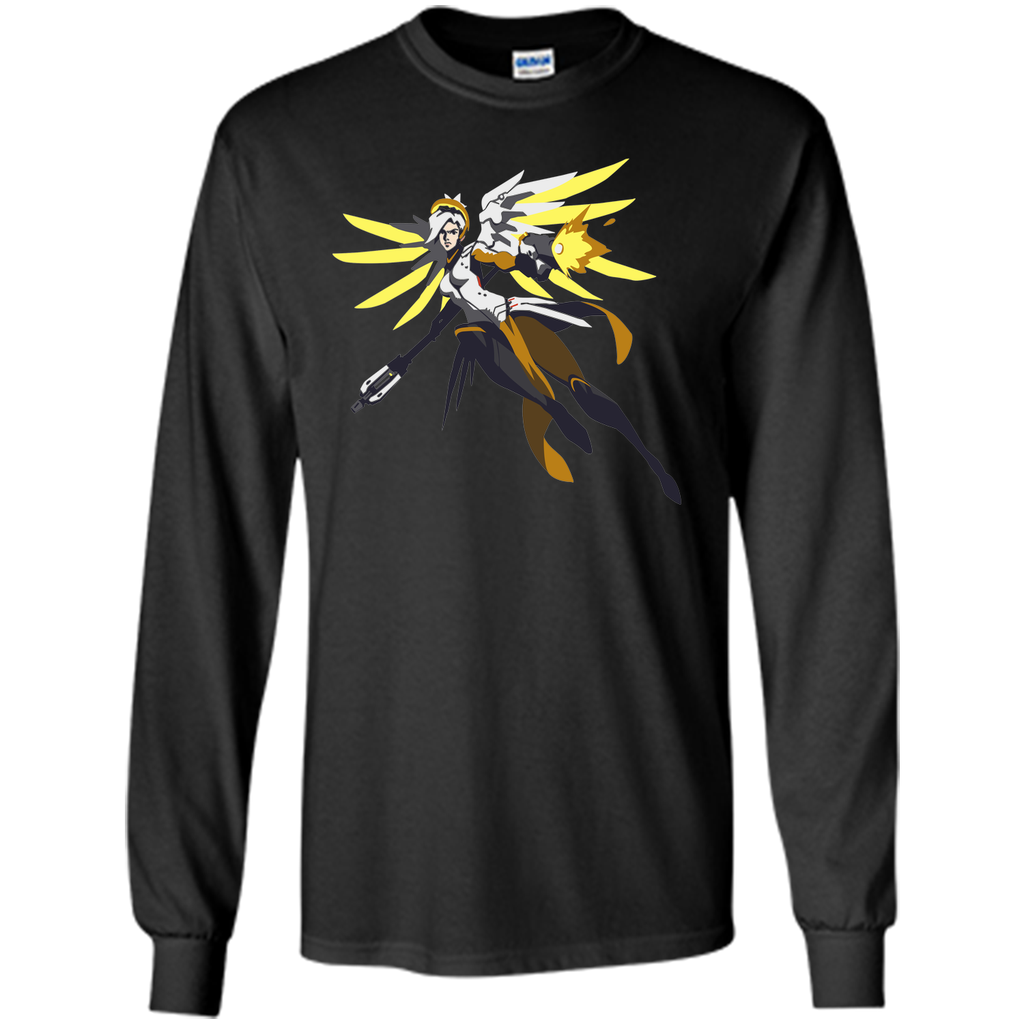 Overwatch Mercy Battle Ready Spray Tee Shirt
