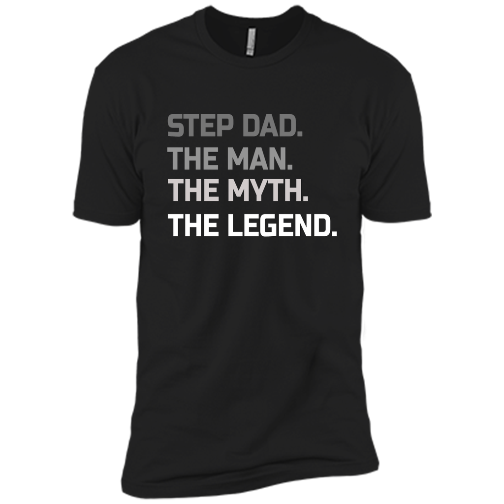 Men's Step Dad T shirt Funny Step Dad Gift for Father's Day