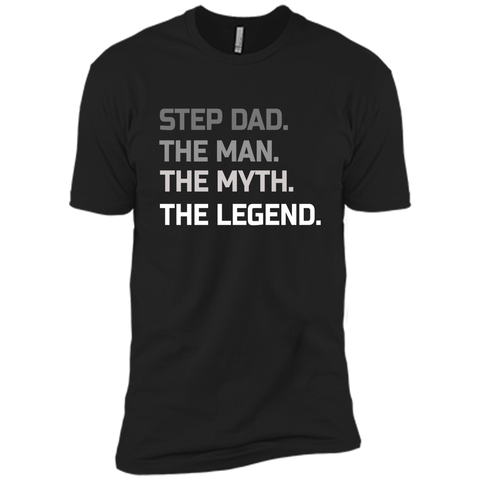 Men's Step Dad T shirt Funny Step Dad Gift for Father's Day