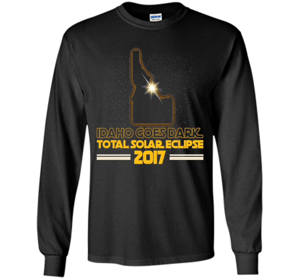 Idaho Goes Dark Total Solar Eclipse 2017 T-shirt