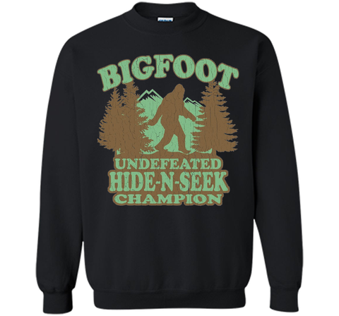 Bigfoot Hide-n-seek Champion T-shirt Funny Sasquatch Gift