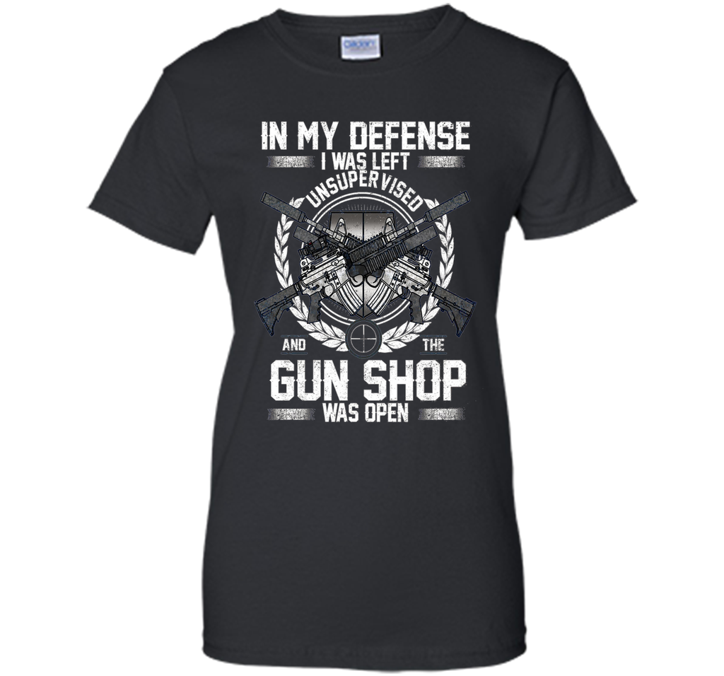 My Defense T-shirt I Was Left Unsupervised