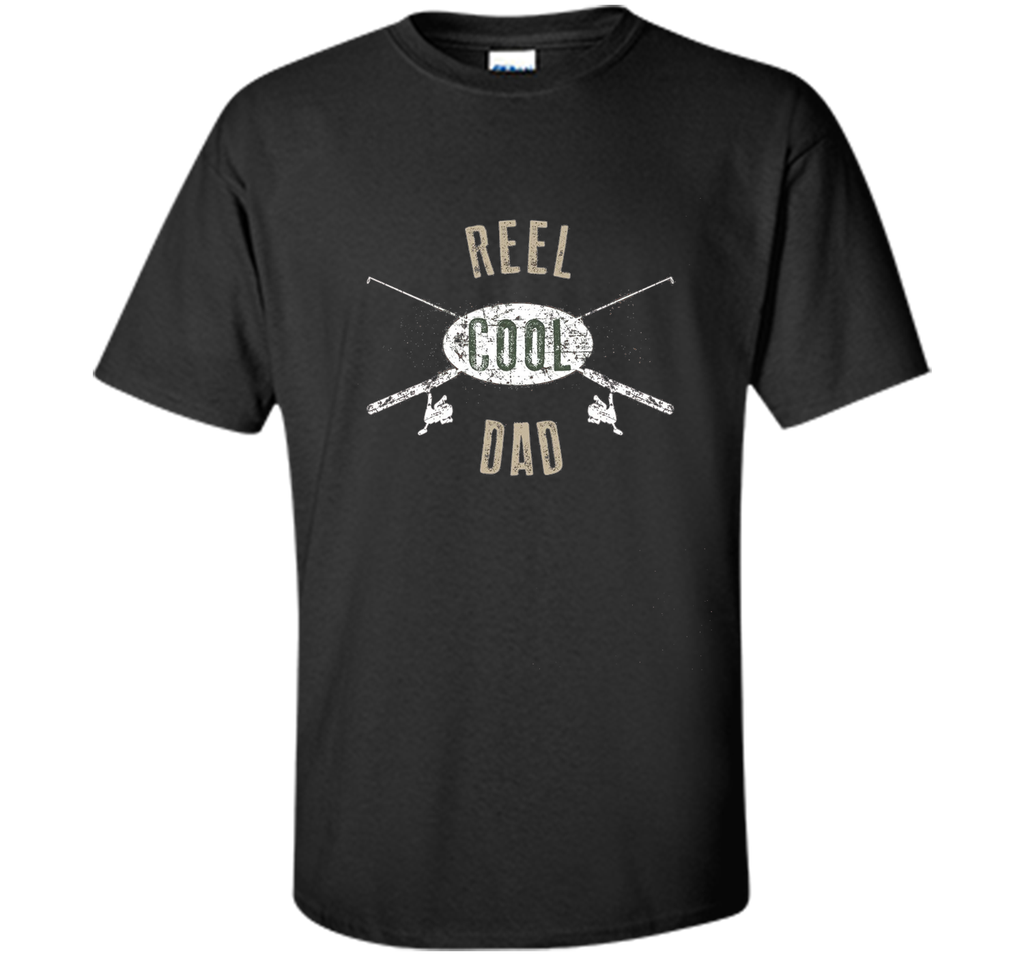 Mens Reel Cool Dad Shirt, Cute Fishing Father's Day Gift