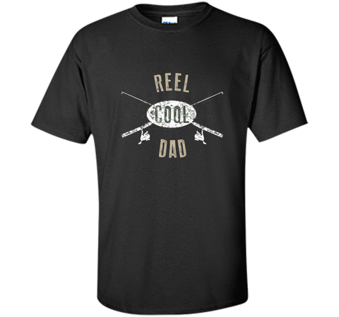 Mens Reel Cool Dad Shirt, Cute Fishing Father's Day Gift
