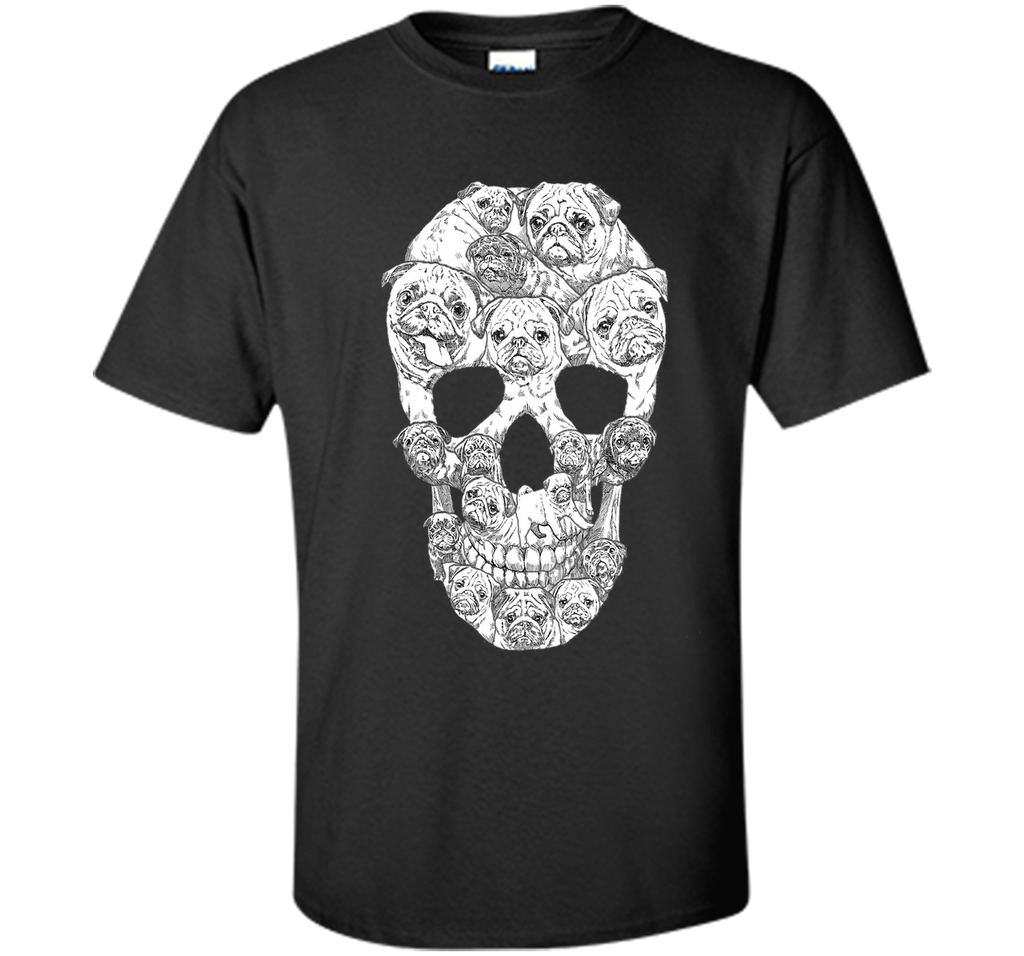 Sugar Pug Skulls T-shirt