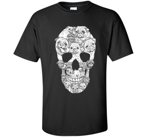 Sugar Pug Skulls T-shirt
