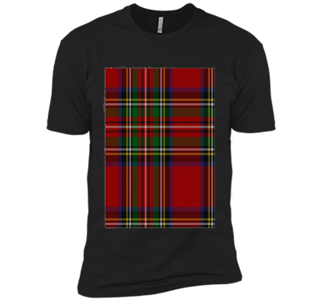 Royal Stewart Tartan T-Shirt Queen Elizabeth II Punk