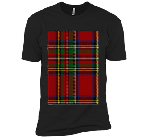 Royal Stewart Tartan T-Shirt Queen Elizabeth II Punk