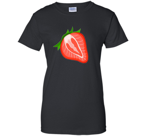 Egoteest: Strawberry Slice T-shirt - Strawberry Shirt - Love