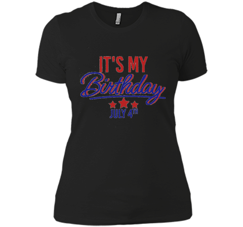 It's My Birthday July 4th T-Shirt