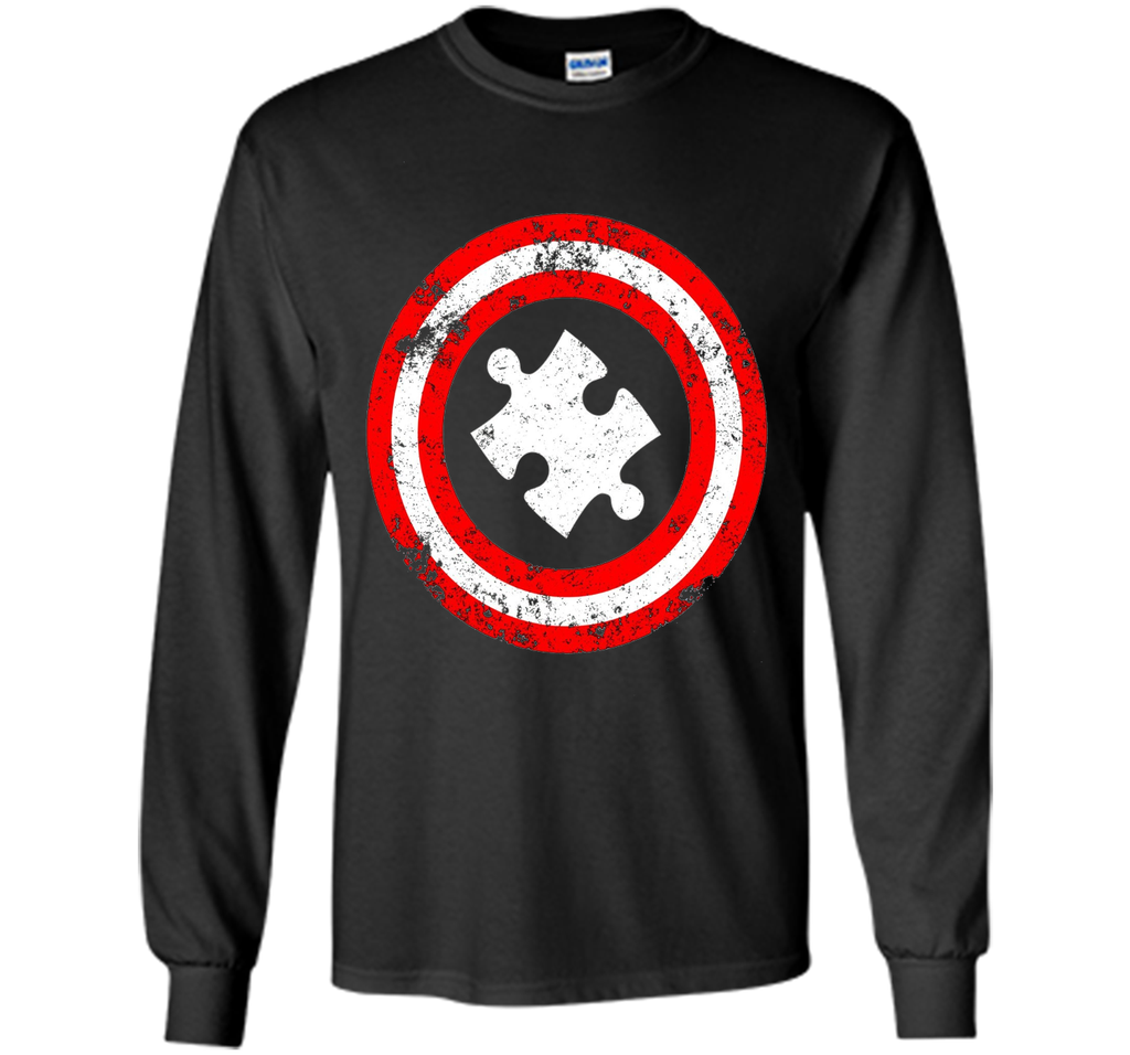 Captain Autism Superhero T-Shirt - Autism Awareness Shirts