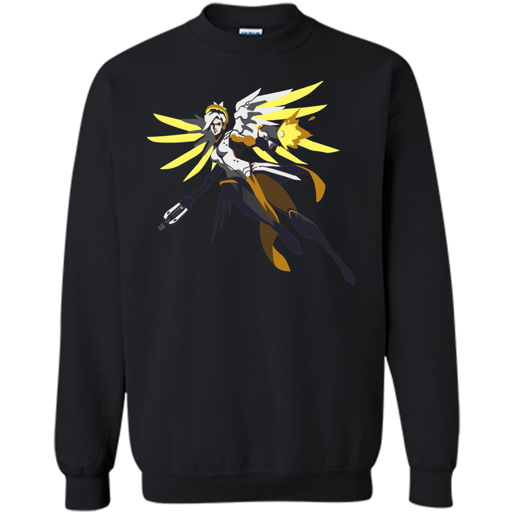 Overwatch Mercy Battle Ready Spray Tee Shirt