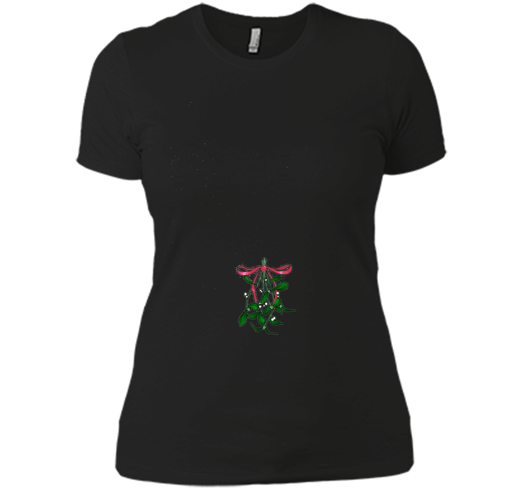 Mistletoe Print |Raunchy Christmas Sex Joke Humor T-shirt