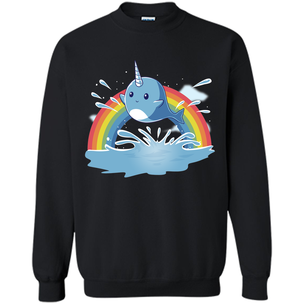 narwhal and rainbow-lovely unicorn