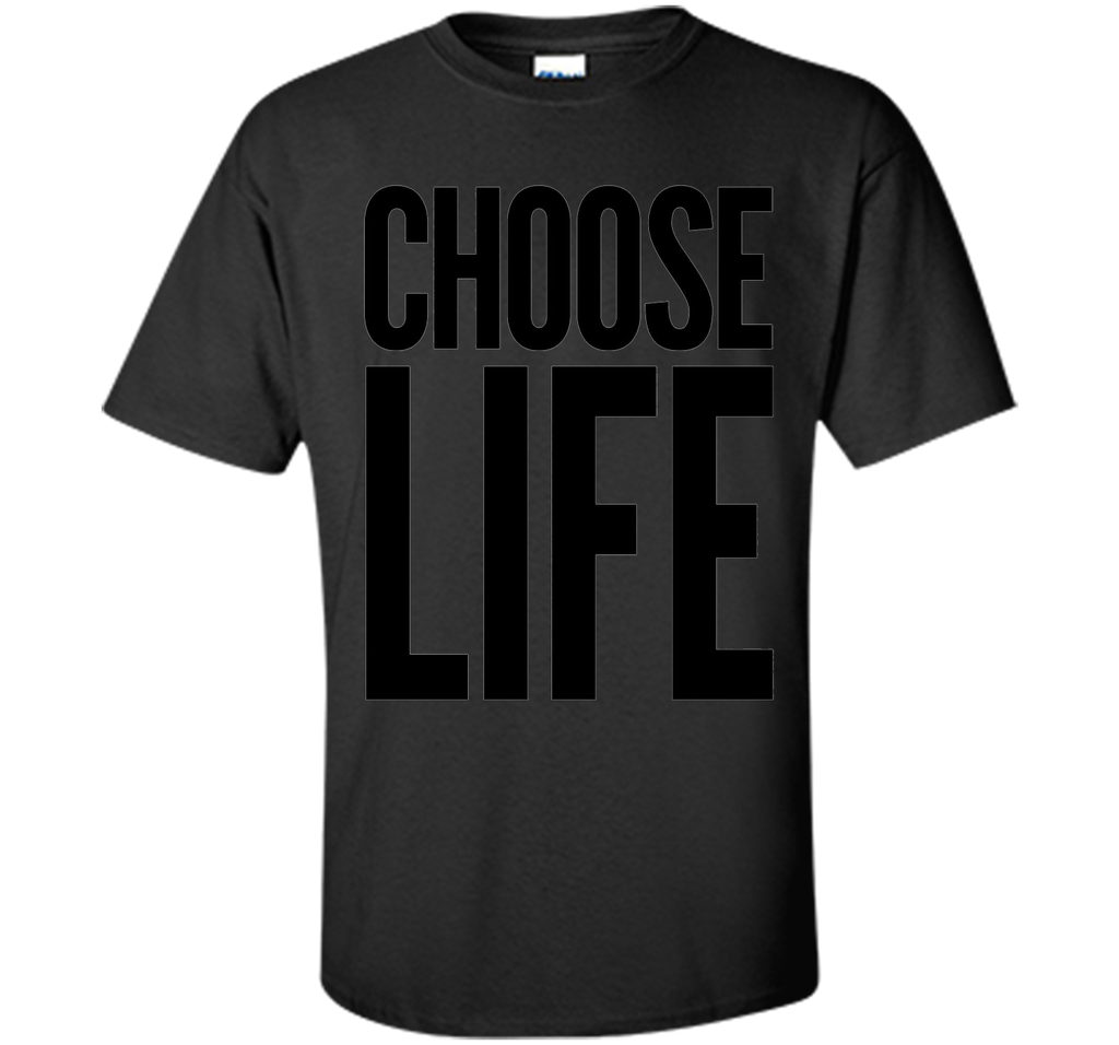 Choose Life Vintage Retro 80s Funny T-Shirt