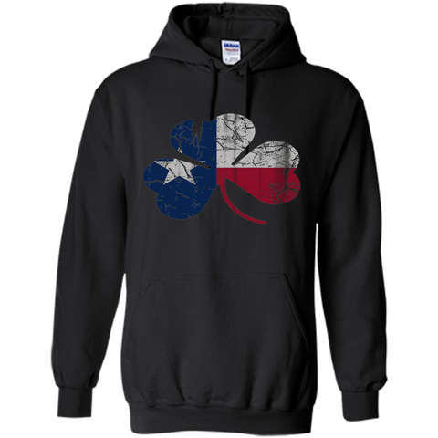 Irish Flag of Texas Shamrock Shirt