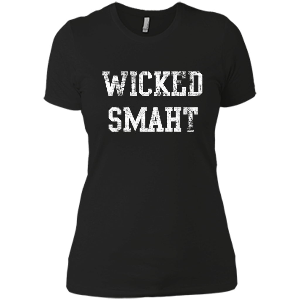 Wicked Smaht Smart Funny Boston Massachusetts T-Shirt