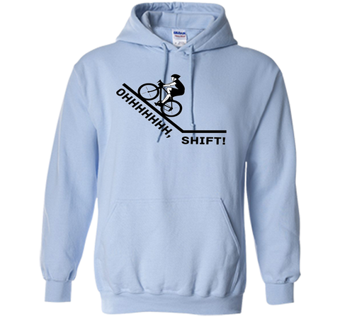 Oh Shift Bicycle Bike Rider Funny T-Shirt