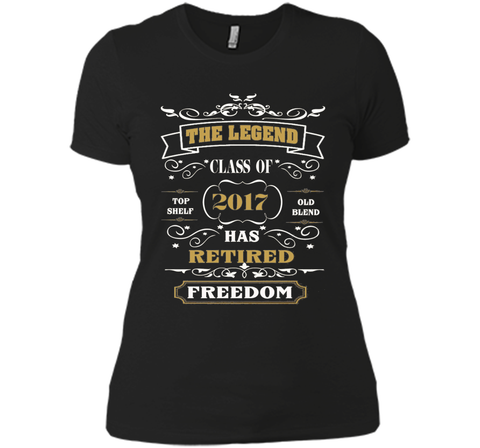 Retired 2017 Shirt: Funny Retirement Gift T-Shirt